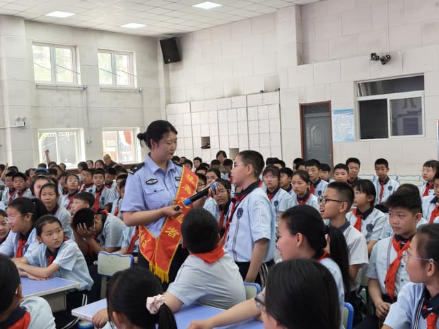 邂逅民法典 争做守法好少年——宁夏银川市兴庆区银古路街道宝南社区普法进校园