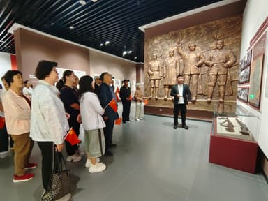 内蒙古赤峰市林西县:银发映初心 红色薪火传